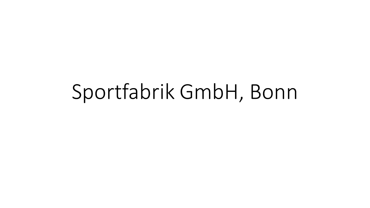 Sportfabrik Sara Wagner, Leiterin Mitgliederangelegenheiten Sportfabrik